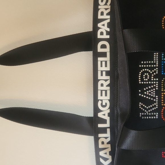 Karl Lagerfeld Sequence Rainbow Kristen Tote - Picture 6 of 11